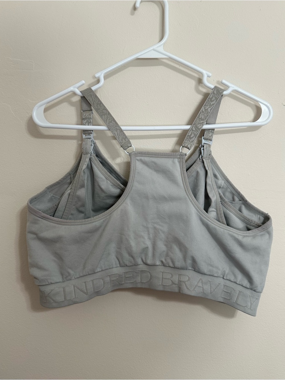 Kindred Bravely Sublime Pumping & Nursing Sports Bra 1X Busty Pads - Picture 4 of 6